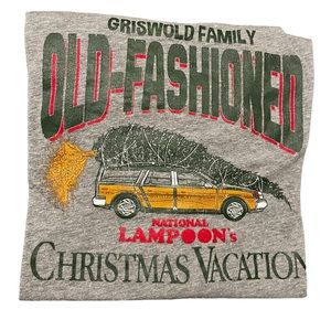 Vintag National Lampoon’s Christmas Vacation Griswold Family T-shirt Mens Large